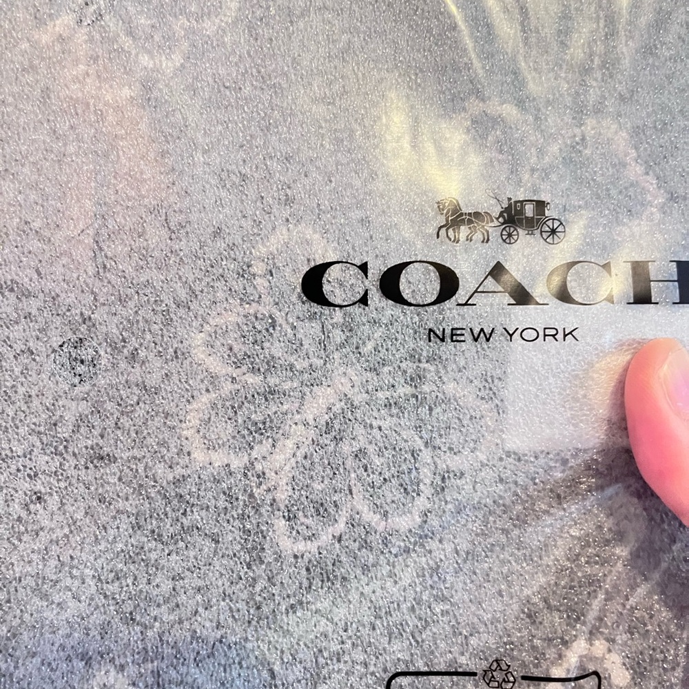 Coach Butterfly Print Notebook In Black With Sequins 🎀 - Picture 5 of 5